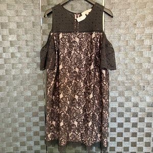 Loft Cold Shoulder Dress